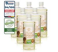 KieselGreen Bioetanolo 6 x 1 litro con Fragranza per Caminetto a Etanolo - Bio-etanolo profumato per Ambienti, molte Fragranze - Profumo per Caminetto a bioetanolo da Interno o da Tavolo Co