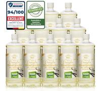 KieselGreen Bioethanolo 12 x 1 litro con Fragranza per Caminetto a Etanolo - Bio-etanolo profumato per Ambienti, molte Fragranze - Profumo per Caminetto a bioetanolo da Interno o da Tavolo