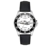 KIESENBERG Regalo per DS21 Argento d'epoca Fan Autista Orologio L-1828