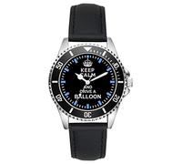 KIESENBERG Regalo per Mongolfiera Fan Autista Orologio L-1506