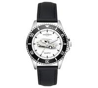 KIESENBERG Regalo per NSU TT Argento d'epoca Fan Autista Orologio L-1883