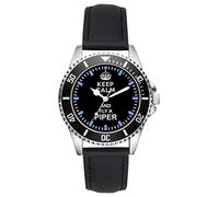 KIESENBERG Regalo per Piper Aereo Aviatore Piloti Orologio L-1505