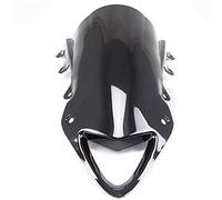 KIESEY Moto Moto Parabrezza Parabrezza Doppia Bolla/Fit for BMW S1000RR 2009-2014 2013 2012 2011 2010 Parabrezza e deflettori (Color : Noir)