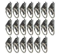 KieTeiiK 20x E Track Tie Down Clip a molla Design Veicolo Cargo Management Systems Facile installazione per l'industria dei trasporti Heavy Duty E Track Fasteners