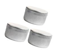 KieTeiiK 3Pcs Alluminio Suolo Scatole di Immagazzinaggio Campione Contenitori Per Laboratorio Campo Uso Vasetti Per Conservazione Campioni Giardinaggio Campioni Contenitori Campioni