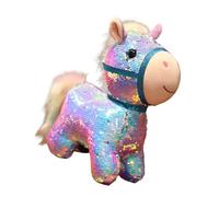 KieTeiiK Adorabile Studio con Paillettes Friend Desk Desk Companion Colorful Animals Polpete Toy for Kids Learning Motivation Gift Animal Peluche