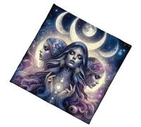 KieTeiiK Artistico Tarocchi Lettura Panno Durabilità Velluti Mats Riutilizzabili Mats Per Gli Appassionati E Collezionista Tavolo Copertura