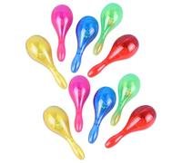 KieTeiiK Battery Operated Flashing Colorful Maracas 6 inch Musical Party with 6 Dynamic Lights Color Changing Maracas