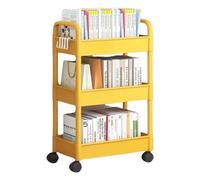 KieTeiiK Carrello Utilità In Plastica Multiuso Con 3 Ripiani Pratici Organizzatori Pantries Da Cucina Per Portapacchi Mobili Per Organizzatori Carrelli Domestici Compatti Domestici