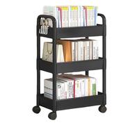 KieTeiiK Carrello Utilità In Plastica Multiuso Con 3 Ripiani Pratici Organizzatori Pantries Da Cucina Per Portapacchi Mobili Per Organizzatori Carrelli Domestici Compatti Domestici