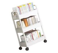 KieTeiiK Carrello Utilità In Plastica Multiuso Con 3 Ripiani Pratici Organizzatori Pantries Da Cucina Per Portapacchi Mobili Per Organizzatori Carrelli Domestici Compatti Domestici