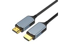 KieTeiiK Cavo ottico in fibra HDTV a lunga distanza 8K 60Hz 48Gbps Larghezza di banda Filo di acciaio Durabilità 4K 240Hz Impostazioni Home Theater Linea ottica Hdtv