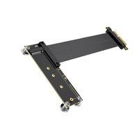 KieTeiiK Cavo Prolunga Magnetico PCIe4.0 4X per Trasferimento Dati velocità da 64 S con Schermatura Interamente in Metallo E Fori Dissipazione del Calore