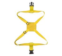 KieTeiiK Chiusure regolabili per borse per un collegamento sicuro della custodia di transito Forte poliestere cinghia con fibbie chiusure cintura bagagli con fibbia, Giallo