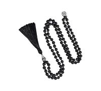 KieTeiiK Collana Fatta Per Perle A Mano Con Pietre Naturali Eleganti Nappe Con Collana Annodata A Mano Presente Per Uomini E Donne Unisex In Rilievo