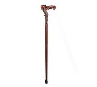 KieTeiiK Disegni Intagliati Vintage Wood Walking Cane Artist Crutch Per Steampunk E Rievocazione Storica Accessorio Per Costumi Da 90 Cm Cane Da Costume Halloween