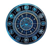 KieTeiiK Divinazioni Mat COSTRELLAZIONI Modello ALTARI TAROTS Card CAMPARE PENDULUS PENDULUS Matto per DIVINAZIONI ASTROLOGIA ENERGIA