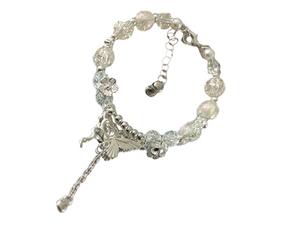 KieTeiiK Elegante donna con intricata farfalla e perline accento perfetto per gli amanti della natura e trendsetter elegante mistero, Misura unica, come descritto