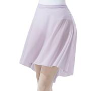 KieTeiiK Gonna da ballo in tinta unita per le donne balletto traspirante avvolgente gonne danze vestito balletti costumi tinta unita per le donne avvolgente traspirante elegante balletto