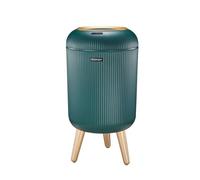 KieTeiiK Non-Slip Footbed Garbage Bin 9.5L/10L Automatic Smart Sensors Wastebasket Trash Can for Kitchen Living Room Office Decor Automatic Trash Can Bathroom