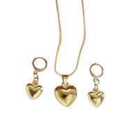 KieTeiiK Orecchini Perle Abbinati Eleganti E Collana A Sospensione Set Gioielli Eleganti Per Outfit Tutti I Giorni E Occasioni Speciali Feste Matrimonio Accessori Donne Donne