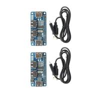 KieTeiiK Scheda Espansione USB Multifunzionale per Lampone tra Cui 4 Porte E Adattatore USB Progettare Compatta in Modo Compatto Long Last Hub Hat