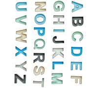 KieTeiiK Set Giocattoli da Bagno Educativi in Blocchi Silicone 26 Lettere per Bambini Blocchi Morbidi Divertimento Bambini in età Prescolare Che Imparano Set da Gioco Bagnetto