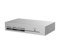 KieTeiiK Splitter VGA Monitor 1x2 Risoluzione 1080P 720P Custodia in Metallo Dissipazione del Calore Multipiattaforma Struttura Multipla Divisore VGA