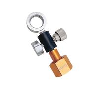 KieTeiiK Struttura del metallo dell'adattatore del cilindro di CO2 che assicura ed affidabilità con pressione in tempo reale per le valvole di riempimento rapide delle macchine delle bibite