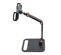 KieTeiiK Supporto per Computer Sottile in Alluminio con Giunti Rinforzati Schermi da 4 7 Pollici-18 Pollici Tablet Cucina Camera da Letto Ufficio Uso Supporto Monitor Portatile Schermi