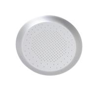 KieTeiiK Teglia rotonda per pizza in alluminio per una distribuzione uniforme del calore che garantisce una cottura perfetta delle croste ogni volta che la pizza