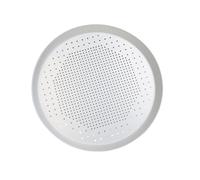 KieTeiiK Teglia rotonda per pizza in alluminio per una distribuzione uniforme del calore che garantisce una cottura perfetta delle croste ogni volta che la pizza