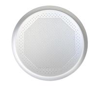 KieTeiiK Teglia rotonda per pizza in alluminio per una distribuzione uniforme del calore che garantisce una cottura perfetta delle croste ogni volta che la pizza