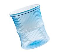 KieTeiiK Vaso da fiori auto-idratante con serbatoio trasparente e colori vivaci per la cura delle piante da interno senza sforzo Fioriera per irrigazione automatica colorata