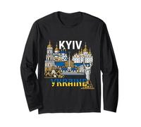 Kiev Kiev Ucraina Viaggio Souvenir Città Regalo Maglia a Manica