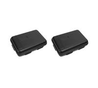 KIFSDLF 1/2 Pezzi Scatole Impermeabili Antiurto for Esterni Contenitore ermetico for Sopravvivenza in plastica for Attrezzi Scatola portaoggetti Antipolvere for(2PCS)