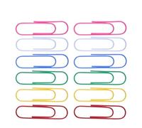 KIFSDLF 12/24 graffette grandi for carta patinata jumbo multicolore da 100 mm, ideali for l'organizzazione di documenti d'ufficio Per ufficio e casa(12pcs)