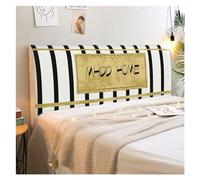 KIFSDLF Bedding Bed Head Covers Headboard Plaid Mattress Pad Double Blanket Bedhead Board Sheet(13,W220 x H60cm)