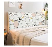 KIFSDLF Bedding Bed Head Covers Headboard Plaid Mattress Pad Double Blanket Bedhead Board Sheet(15,W180 x H60cm)