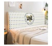 KIFSDLF Bedding Bed Head Covers Headboard Plaid Mattress Pad Double Blanket Bedhead Board Sheet(5,W160 x H60cm)