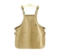 KIFSDLF Catering Workwear Apron Stain Resistant Household Painting Aprons Waterproof Work Clothes for Cafe Barber