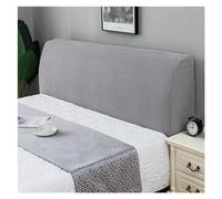 KIFSDLF Copri testata letto schienale all-inclusive Polar Fleece Testiera elastica Parapolvere Mobili for la casa Decorazioni for(Light Gray,W200-220cmxH50-65cm)