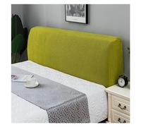 KIFSDLF Copri testata letto schienale all-inclusive Polar Fleece Testiera elastica Parapolvere Mobili for la casa Decorazioni for(Emerald Green,W120-140cmxH50-65cm)