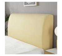 KIFSDLF Copritestata in tessuto tinta unita all-inclusive Proteggi mobili elastici for soggiorno in hotel(Cream,(100-120CM))