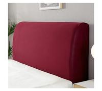 KIFSDLF Copritestata in tessuto tinta unita all-inclusive Proteggi mobili elastici for soggiorno in hotel(Wine,(200-220CM))