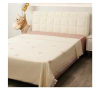KIFSDLF Copritestata Testiera for Letto Matrimoniale Copriletto Ispessito Protezione Morbida Decorazione Domestica Camera Da(1-Cream,100x70cm)