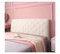 KIFSDLF Fodera for testiera all-inclusive Morbida trapuntata addensata for in tessuto Spandex Copritestiera for letto Decorazioni for la casa(1-Cream,W190 x H70cm)