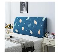 KIFSDLF Fodere for testiera elastiche stampate rimovibili Protezione antipolvere for letto Copri testata all-inclusive for decorazioni for la casa di banchetti in hotel(Blue,2m)