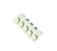 KIFSDLF Ganci di collegamento for grucce, ganci a cascata, for salvaspazio for impilare e riporre, in plastica 20P(20pcs - green)