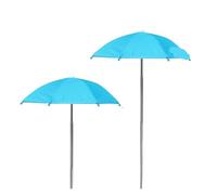 KIFSDLF Ombrellone da Giardino Regolabile in Altezza con picchetto in Acciaio Inox for Piante da Esterno, Fiori in Vaso, Protezione Solare, Forniture for Giardino(Blue)